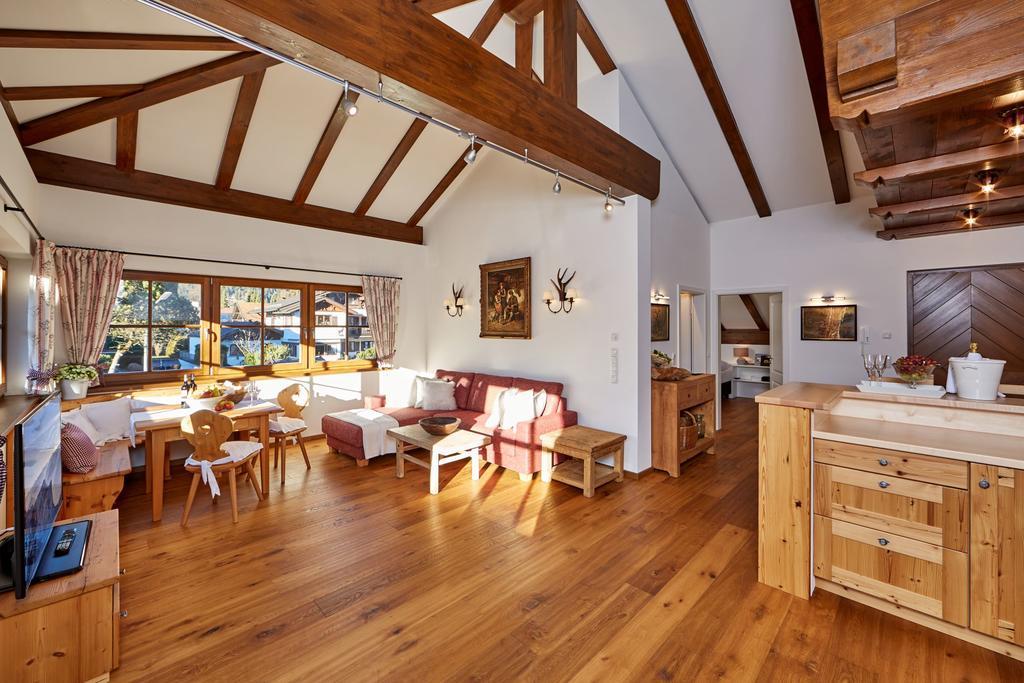 Ferienwohnung Alpspitzblick Garmisch-Partenkirchen Zewnętrze zdjęcie